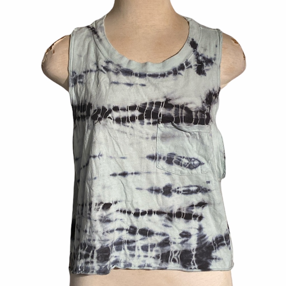 Z by Zella Tie Dye Cropped Muscle Tee Size M